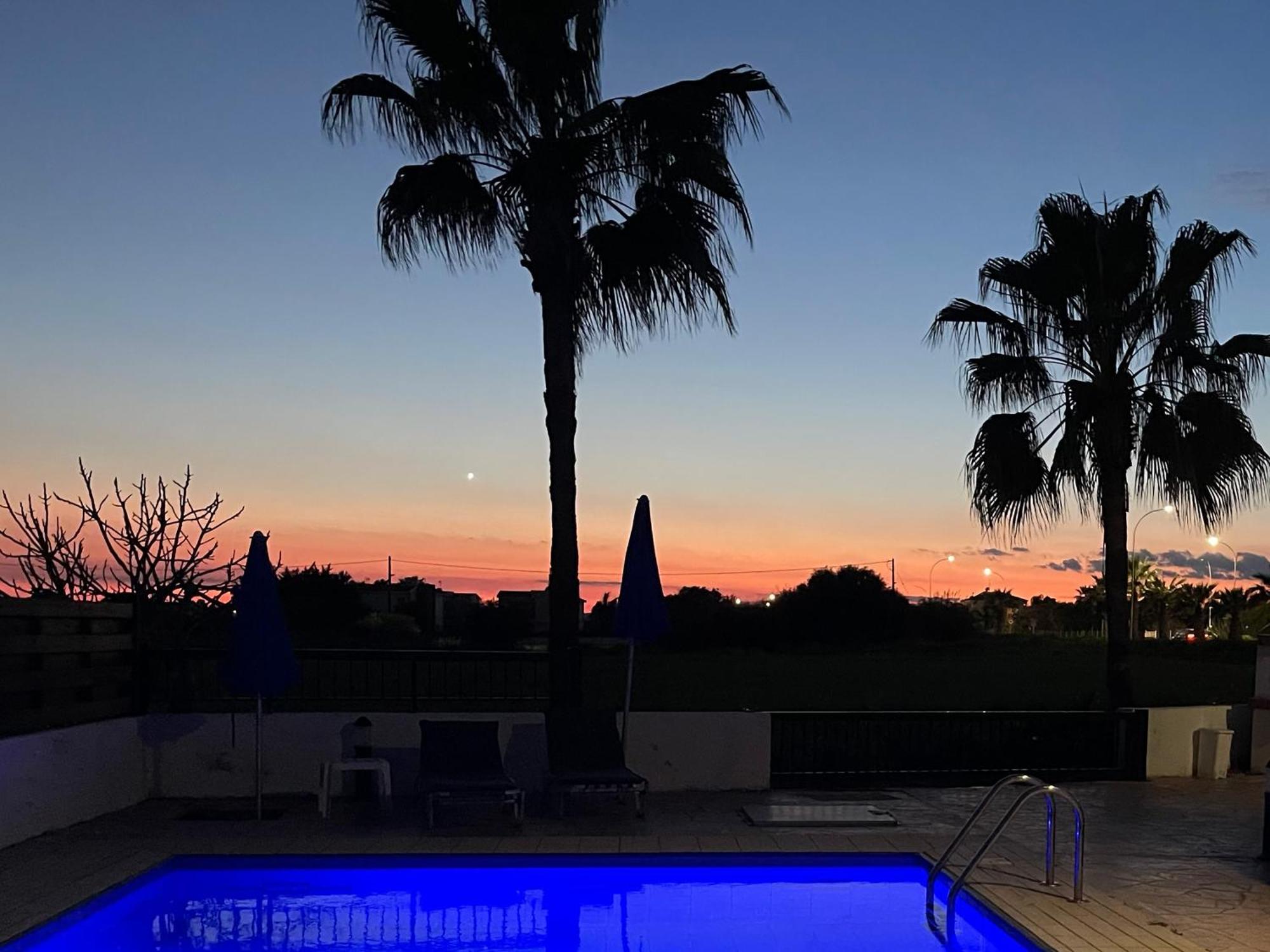 Sunset Pearl Holiday Villa Agia Napa Exterior foto